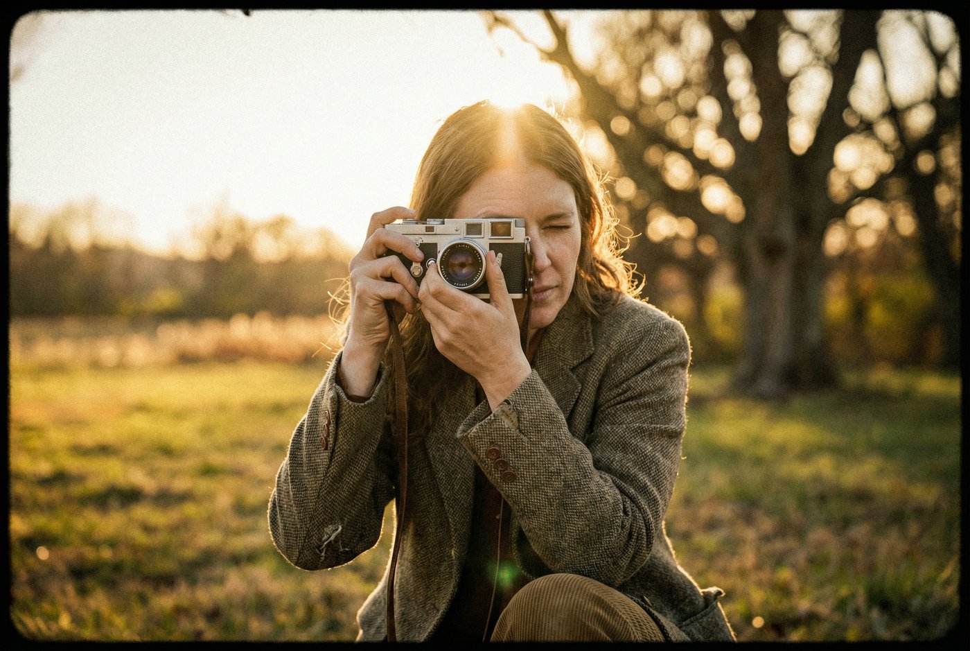 蘑菇视频摄影师 - 胶片相机拍摄复古摄影